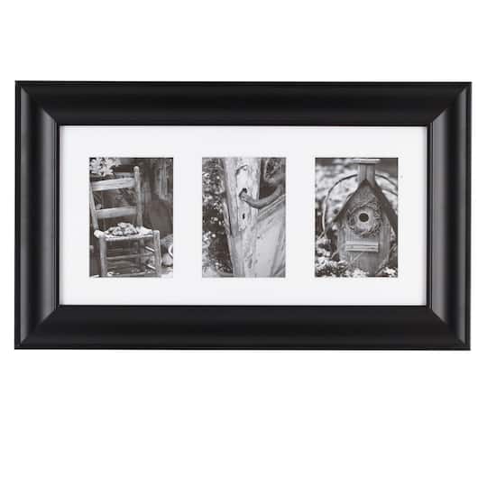 8 Pack: Black 10&#x22; x 20&#x22; 3 Opening Gallery Frame by Studio D&#xE9;cor&#xAE;